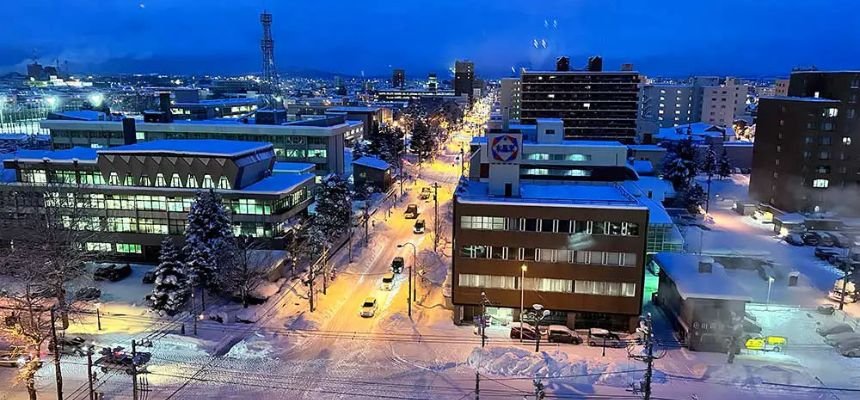 Skymark Airlines Asahikawa Office in Japan