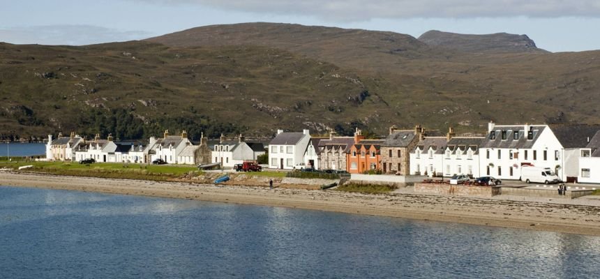 Loganair Eday Office in Scotland