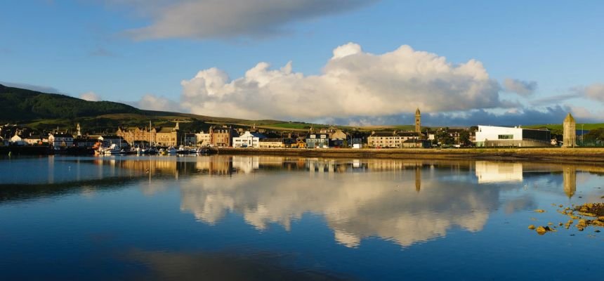 Loganair Campbeltown Office in Scotland