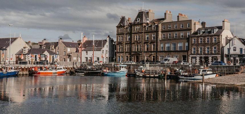 Loganair Kirkwall Office in Scotland