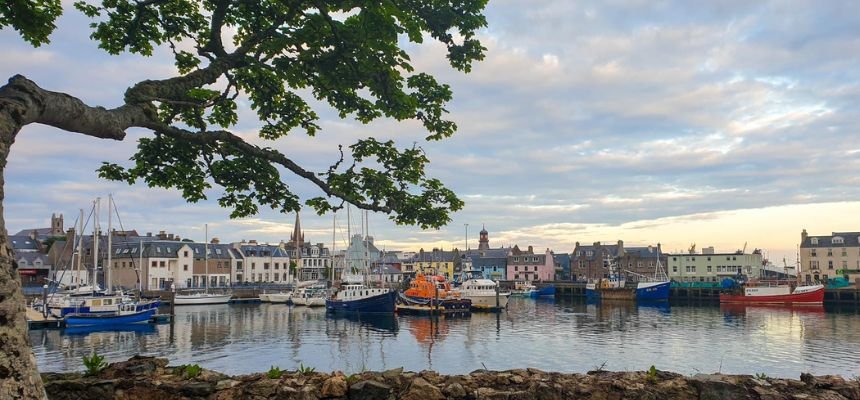 Loganair Stornoway Office in Scotland