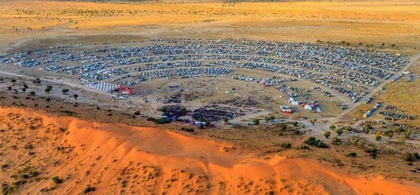 Rex Airlines Birdsville Office in Australia